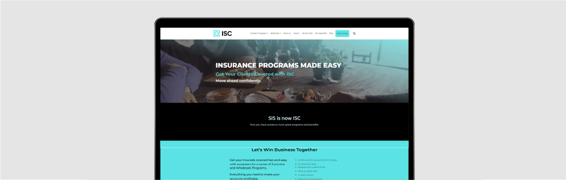 New ISC Website, Online Platform & More - Hero Image