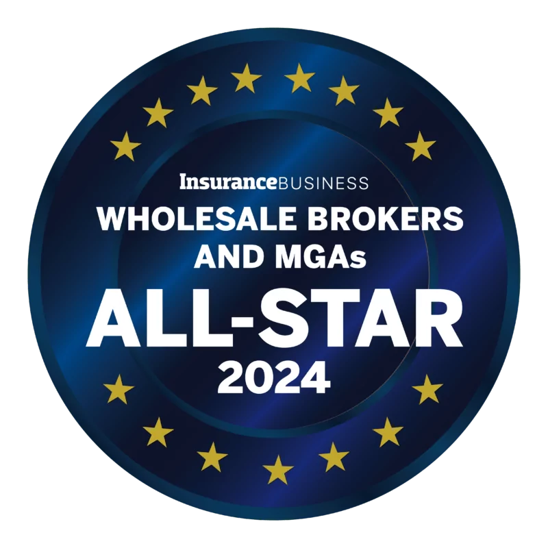 IBA 5-Star Wholesale Brokers and MGAs - All Star medal 2024-01